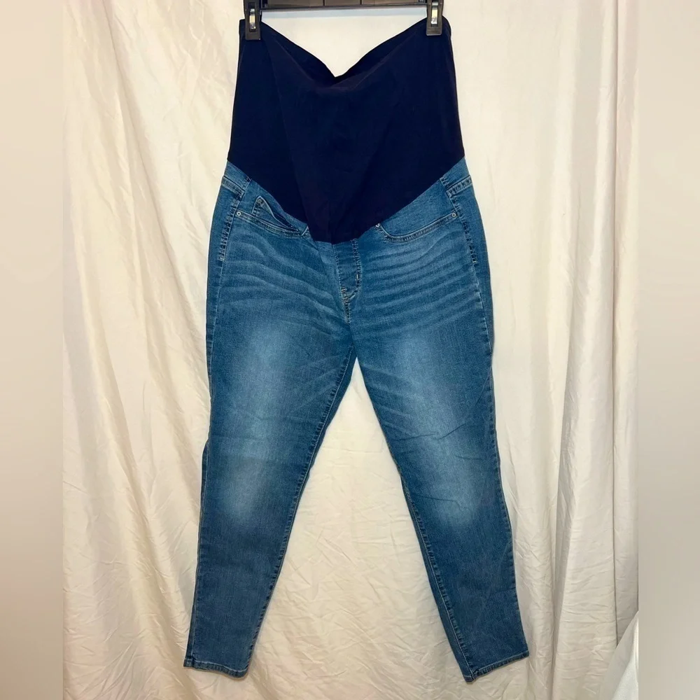 Signature by Levi Strauss Maternity Skinny Jeans - Size XL